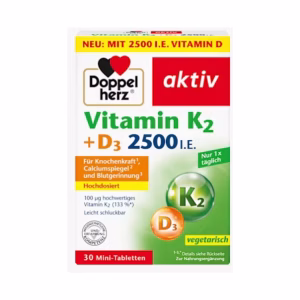Doppelherz Vitamin K2+D3 2500 I.E