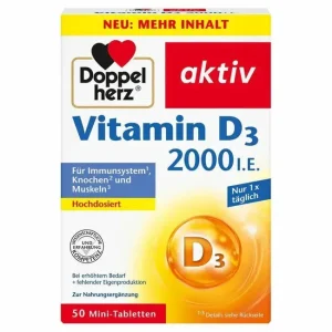 Doppelherz Vitamin D3 2000 I.E